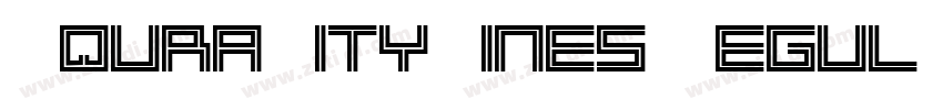 AquraCityLines Regul字体转换